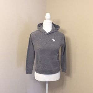 Abercrombie Hoodie, Grey, Kids Size 9/10